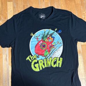 Dr. Seuss The Grinch Black Tee